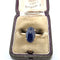 Bague 52 Bague en or jaune 18 carats, diamants et saphir de Birmanie 58 Facettes 212 B OC