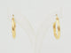 Boucles d'oreilles Boucles d'oreilles créoles torsadées en or jaune 18 carats 58 Facettes Mtor