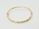 Bracelet Bracelet enfant ouvrant jonc torsadé en or jaune 58 Facettes 33634