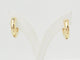 Boucles d'oreilles Boucles d'oreilles créoles en or jaune 18 ct 58 Facettes 33751