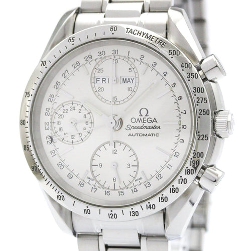 Montre Omega Speedmaster Day-Date - Montre chronographe automatique en acier 58 Facettes xxjak0zv2y