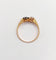 Bague 51 Bague toi et moi antique en or rose 18k, diamant et saphir 58 Facettes A07397