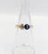 Bague 51 Bague toi et moi antique en or rose 18k, diamant et saphir 58 Facettes A07397