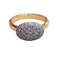 Bague 53 Bague en or rose 18K et diamants 58 Facettes S422