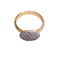 Bague 53 Bague en or rose 18K et diamants 58 Facettes S422