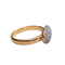 Bague 53 Bague en or rose 18K et diamants 58 Facettes S422