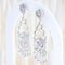 Boucles d'oreilles Boucles d'oreilles chandelier en or blanc 18K et diamants 1,31 ct 58 Facettes D-66609
