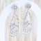 Boucles d'oreilles Boucles d'oreilles chandelier en or blanc 18K et diamants 1,31 ct 58 Facettes D-66609
