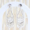 Boucles d'oreilles Boucles d'oreilles chandelier en or blanc 18K et diamants 1,31 ct 58 Facettes D-66609