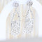 Boucles d'oreilles Boucles d'oreilles chandelier en or blanc 18K et diamants 1,31 ct 58 Facettes D-66609