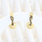 Boucles d'oreilles Boucles d'oreilles en or jaune 18K, perles de culture et diamants 58 Facettes 1B-T