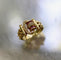 Bague 48 Bague boucle vintage en or 18K, diamants et rubis 58 Facettes A2009Q