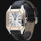 Montre Cartier Santos Dumont - Montre en or rose et acier 58 Facettes MT46979