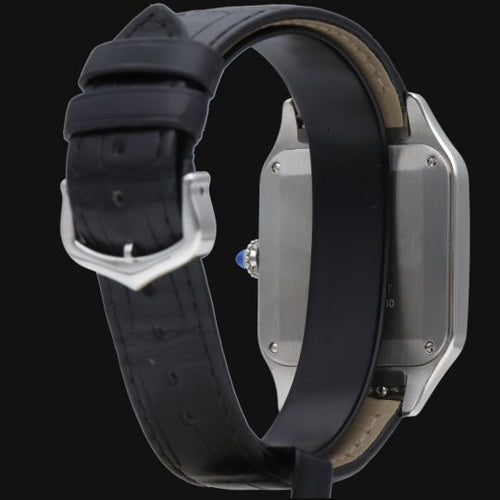 Montre Cartier Santos Dumont - Montre en or rose et acier 58 Facettes MT46979
