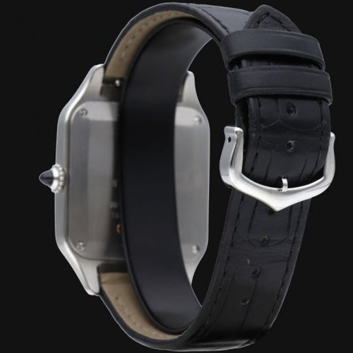 Montre Cartier Santos Dumont - Montre en or rose et acier 58 Facettes MT46979