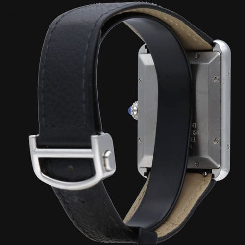 Montre Cartier Tank Solo XL - Montre en acier 58 Facettes MT46980