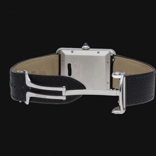 Montre Cartier Tank Solo XL - Montre en acier 58 Facettes MT46980