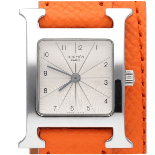 Montre Hermès Heure H - Montre en acier 58 Facettes MT46976