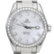 Montre Omega Seamaster Aqua Terra - Montre Lady en acier et diamants 58 Facettes MT47049