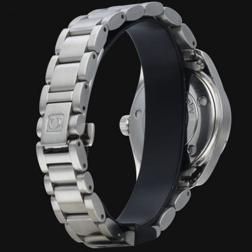 Montre Omega Seamaster Aqua Terra - Montre Lady en acier et diamants 58 Facettes MT47049