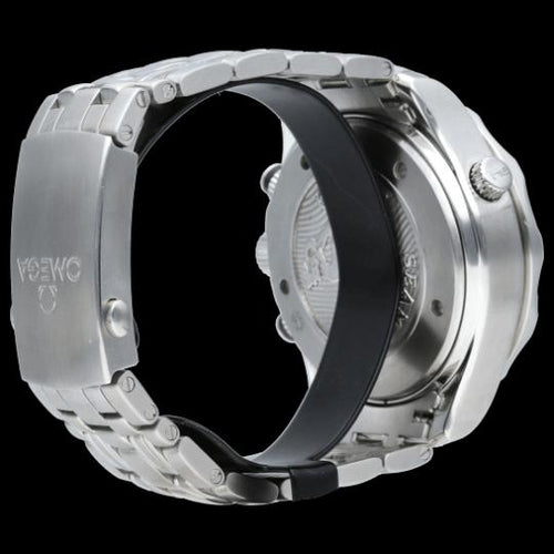 Montre Omega Seamaster - Montre Diver 300M GMT chronographe en acier 58 Facettes MT47004