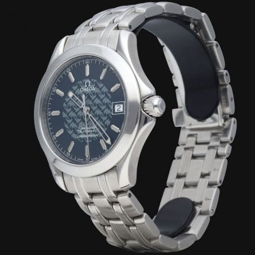 Montre Omega Seamaster - Montre 120M Jacques Mayol automatique en acier 58 Facettes MT47035
