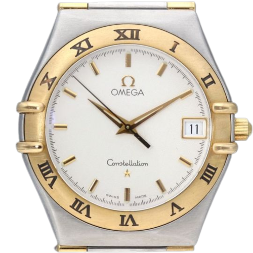 Omega Constellation - Montre homme en or jaune et acier