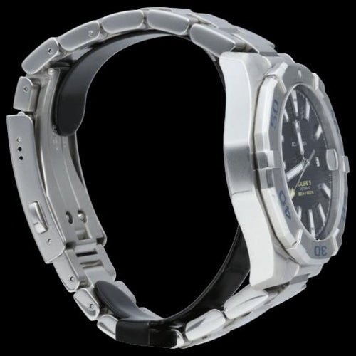Montre TAG Heuer Aquaracer - Montre Calibre 5 en acier 58 Facettes MT46553