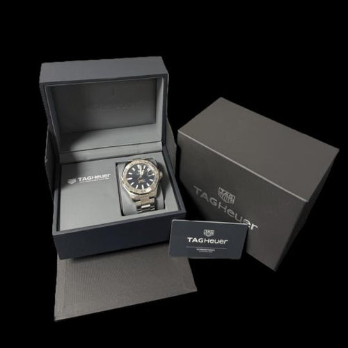 Montre TAG Heuer Aquaracer - Montre Calibre 5 en acier 58 Facettes MT46553