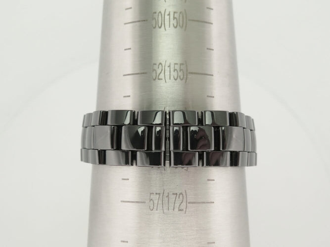 Montre Chanel J12 - Montre 38 mm en céramique noire, or jaune et diamants 58 Facettes 275095