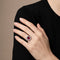 Bague Bague en or blanc, rubis et diamants 58 Facettes 61200061