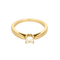 Bague 51 Van Cleef & Arpels Solitaire Bonheur - Bague solitaire en or jaune et diamant 58 Facettes B260183