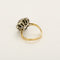 Bague 48 Bague rétro en or jaune et or blanc avec diamants 58 Facettes B260290