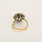 Bague 48 Bague rétro en or jaune et or blanc avec diamants 58 Facettes B260290