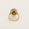 Bague 52 Bague marguerite en or jaune et or gris, saphir et diamants 58 Facettes B260245