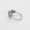 Bague 53 Bague en platine et or gris avec diamants taille ancienne et rose 58 Facettes B240033