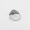 Bague 53 Bague en platine et or gris avec diamants taille ancienne et rose 58 Facettes B240033