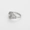 Bague 53 Bague en platine et or gris avec diamants taille ancienne et rose 58 Facettes B240033