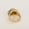 Bague 57 Bague Dôme en platine, or jaune et diamants 58 Facettes B260294