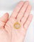 Pendentif Pendentif Art nouveau brin de muguet en or 18k, perles et diamants 58 Facettes A07276