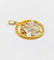 Pendentif Pendentif Art nouveau brin de muguet en or 18k, perles et diamants 58 Facettes A07276