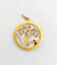 Pendentif Pendentif Art nouveau brin de muguet en or 18k, perles et diamants 58 Facettes A07276