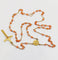 Collier Chapelet antique - Collier en or 18k, corail, médaille et croix 58 Facettes A07012