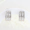 Boucles d'oreilles Boucles d'oreilles créoles en or blanc 18K et diamants 1,17 ct 58 Facettes D-66607