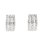 Boucles d'oreilles Boucles d'oreilles créoles en or blanc 18K et diamants 1,17 ct 58 Facettes D-66607