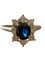Marguerite - Bague en or blanc, saphir et diamants
