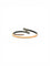 Bracelet Bracelet jonc XIXe siècle en or 18 carats, argent, diamants et saphir 58 Facettes Nap