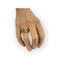 Bague 61 Bague style ancien en or jaune, émeraudes, rubis et diamants 58 Facettes 149069422
