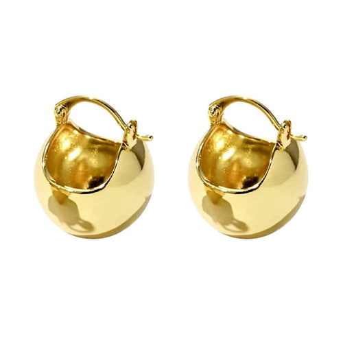 Boucles d'oreilles Jullie - Boucles d'oreilles Big Bell 58 Facettes SER1034YG