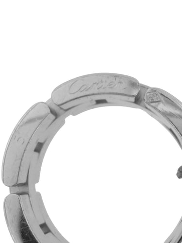 Bague 51 Cartier Maillon Panthère - Bague rigide en or blanc 18 carats 58 Facettes A1918